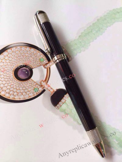 Replica Bentley Black Resin Ballpoint Pen - Bentley Pen For Sale